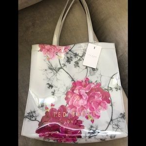 Ted Baker London summer shopping tote handbag